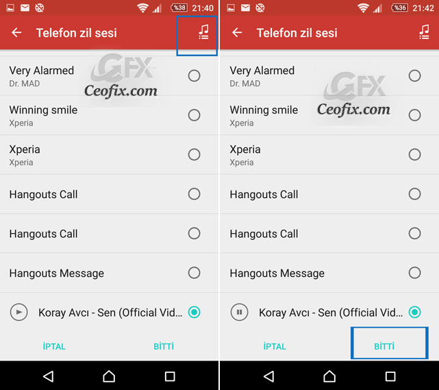 Android Cihaza Özel Zil Sesi Nasıl Ayarlanır