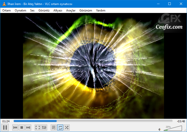 VLC'de Müzikleri Görsel Efekt -Goom Etkisi ile-İzle Ve Dinle
