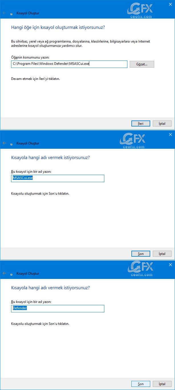Yenilenen Windows Defenderi Klasik Görünüme Nasıl Alırım