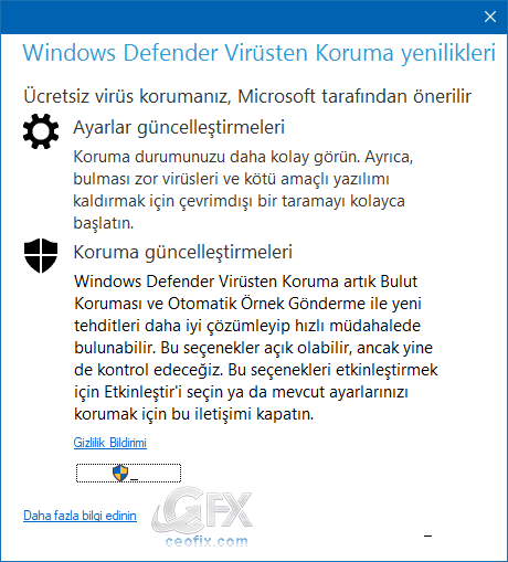 Yenilenen Windows Defenderi Klasik Görünüme Nasıl Alırım