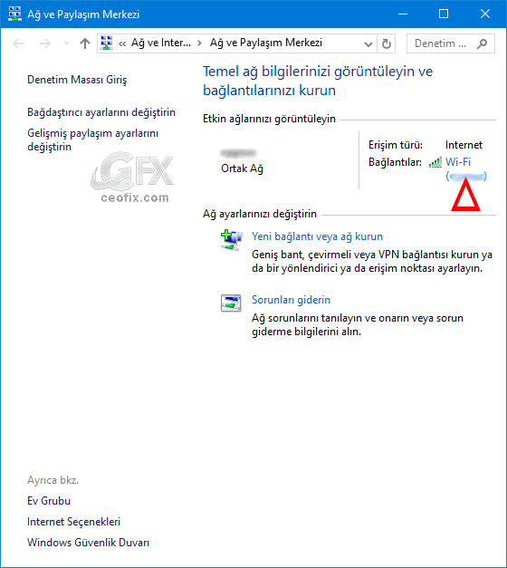 Windows 10'da Kayıtlı Wi-Fi Şifresi Nasıl Bulunur
