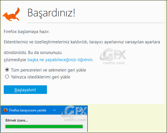 Firefox yenilendi