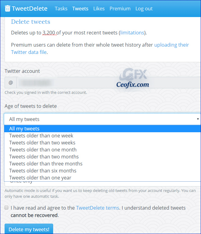 Twitter'da Tüm Tweetler Nasıl Silinir