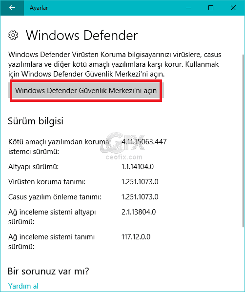 Windows Defender SmartScreen Nasıl Devre Dışı Bırakılır