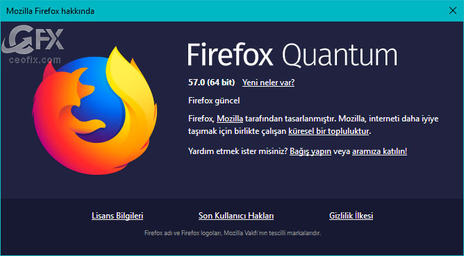 Firefox'u nasıl güncellerim