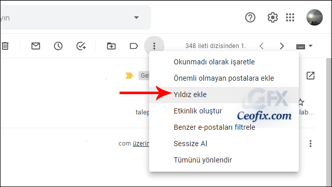 Önemli Mailler Birincil ekmeye nasıl taşınır?