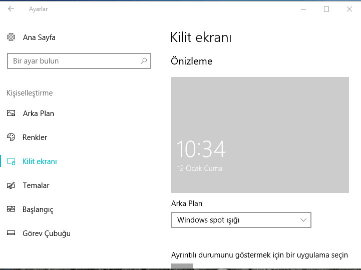 Windows 10 Kilit Ekran Ve Spot Işığı Hatalarını Fixle
