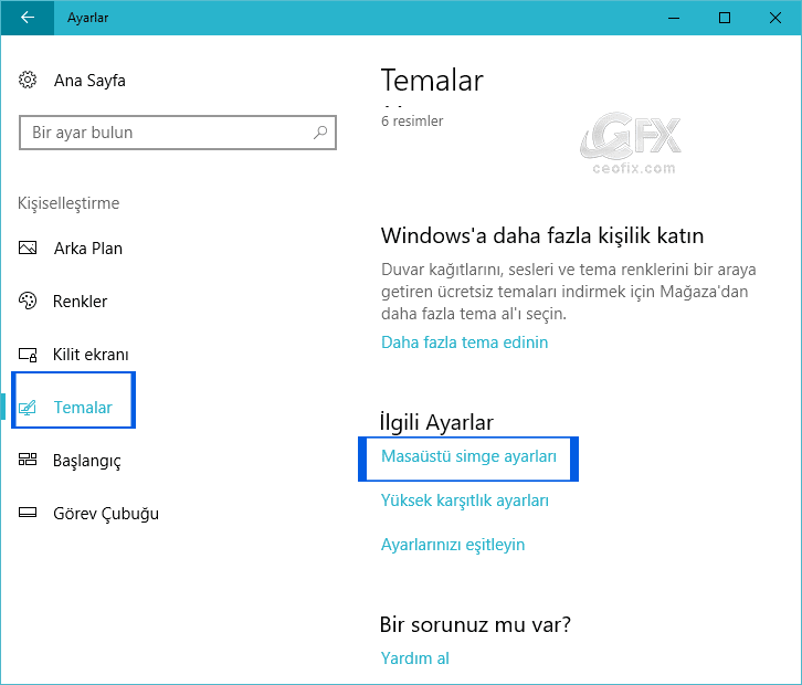Geri Dönüşüm Kutusu'nu masaüstünden nasıl kaldırılır?