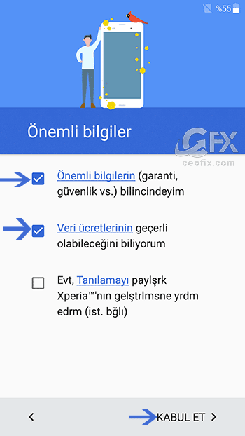 Android telefonda TL yada kota kaybı yaşamadan nasıl kurulum yaparsınız?