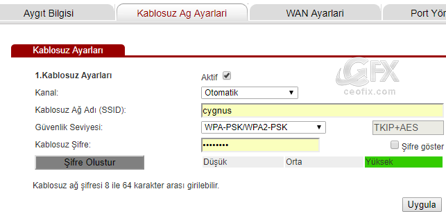 Wi-Fi - Kablosuz Ağ Adı Nasıl Değiştirilir