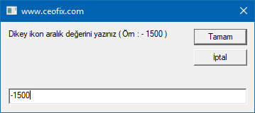 masaüstü dikey ikon aralığı- www.ceofix.com