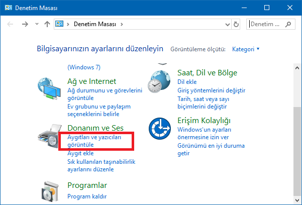 Denetim Masası