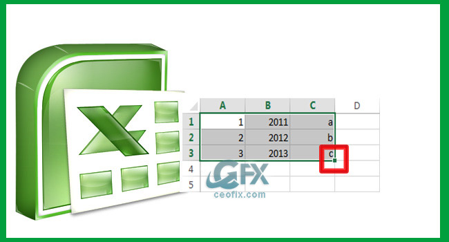 Excel’de Doldurma Tutamacını Gösterme Ve Gizleme