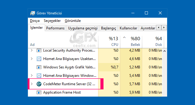 CodeMeter.Exe Nedir? CodeMeter.Exe Nasıl Kaldırılır?