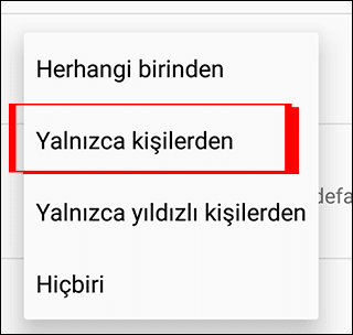 Android Telefonda Rahatsız Etmeyin Modunu Kişiye Özel Yap