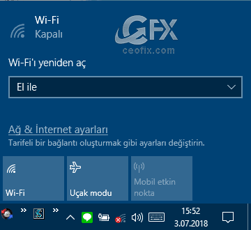 Wifi Açma Ve Kapatma Yolları