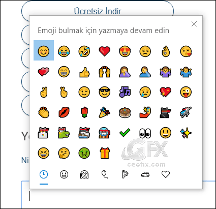 Chrome Web Tarayıcısında Kolayca Emojiyi Kullan