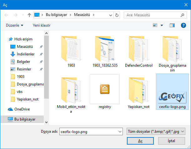 Yapışkan notlara resim ekleyelim