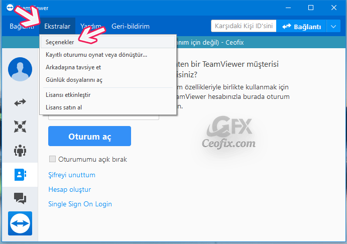 Team Viewer Dili Nasıl Değiştirilir