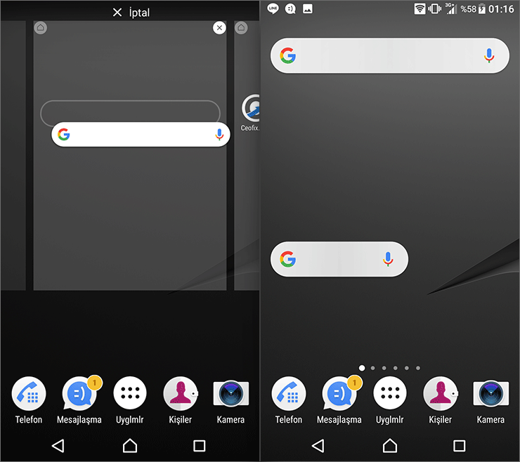 Android Telefona Google Widget Nasıl Eklenir?