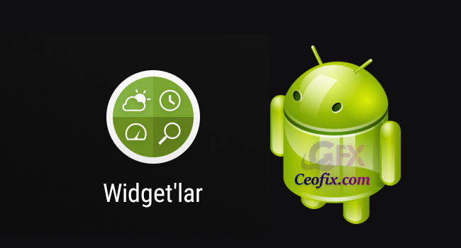 Android Telefona Google Widget Nasıl Eklenir?