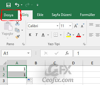 Word Ve Excel’de Açılan Son Dosyaları Gizleme