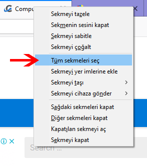 Birden Fazla Sekme Chrome Ve FireFox'da Nasıl Kaydedilir