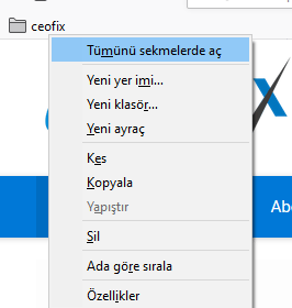 Birden Fazla Sekme Chrome Ve FireFox'da Nasıl Kaydedilir
