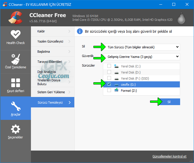 Veriler Kalıcı Bir Şekilde Nasıl Temizlenir