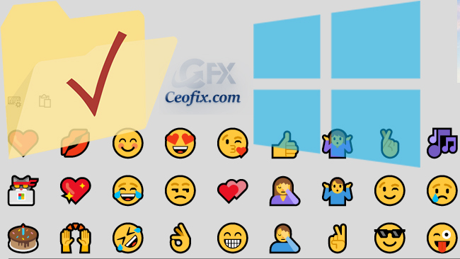 Windows 10'da Dosya ve Klasör İsimlerinde Emoji Kullan