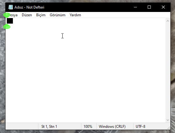 Windows'da Metin İmleci Boyutunu Ve Rengini Değiştir
