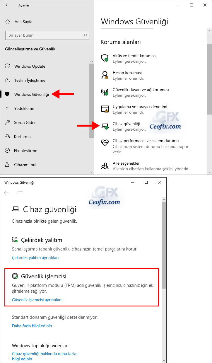 Bilgisayarınızda TPM Desteği Var mı? 