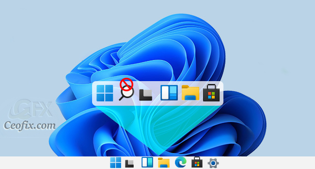 Windows 11:Görev Çubuğunda Arama Simgesini Göster veya Gizle