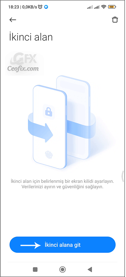 İkinci Alana git