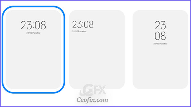 Android 12’de Kilit Ekrandaki Saat Stili Nasıl Değiştirilir?